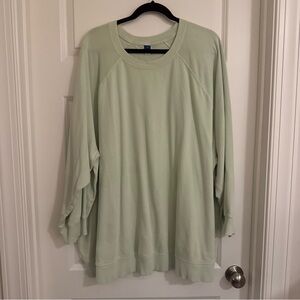 Old Navy Green Women's Crew Neck Sweatshirt